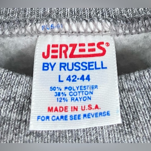 Vintage 90’s Daddy Don Grey Raglan Tri Blend Sweatshirt Mens Size Large USA Made - Picture 3 of 7